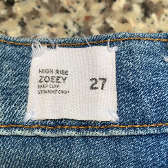 Hudson “zoeey” high waisted crop jeans - Picture 6 of 6